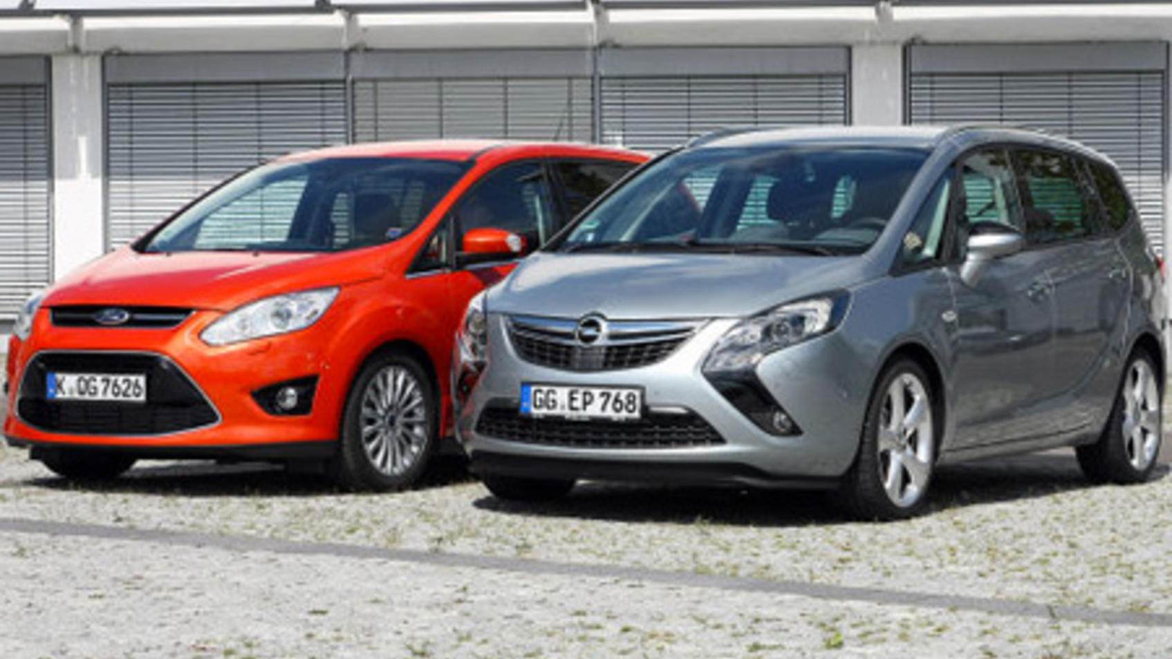 Opel Zafira Tourer/Ford Grand CMax Vergleich BILANZ