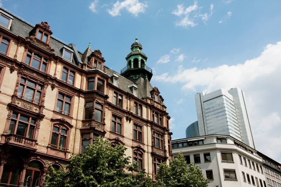 Residential Structure In Frankfurt Am Main, Germany (Photo by: Insights/UIG via Getty Images)