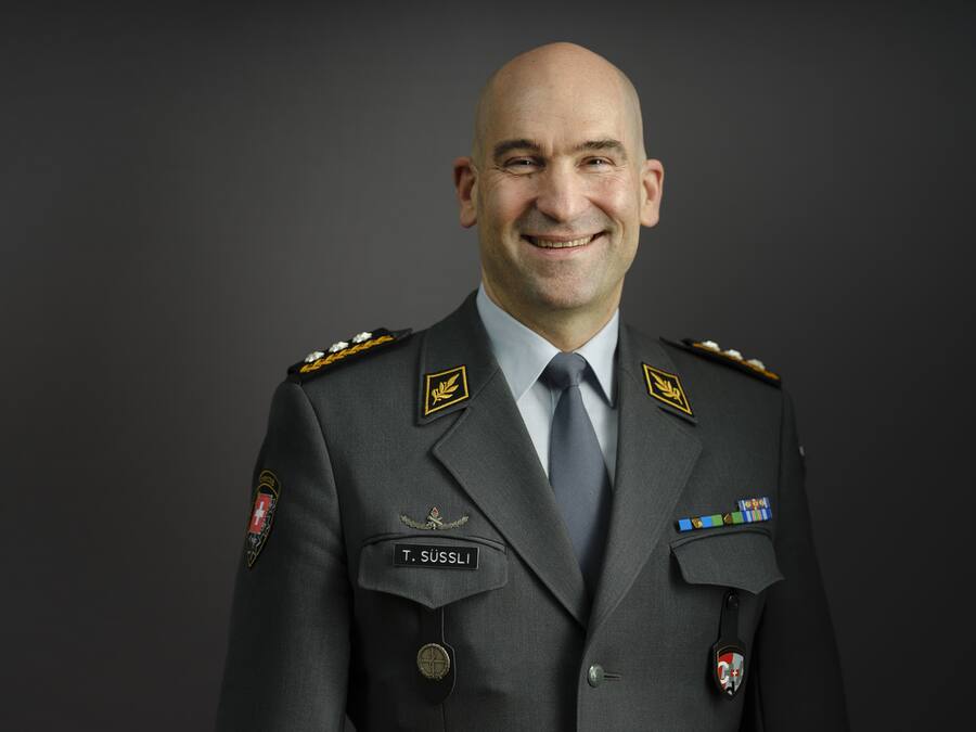 Thomas Suessli, Chef der Schweizer Armee
